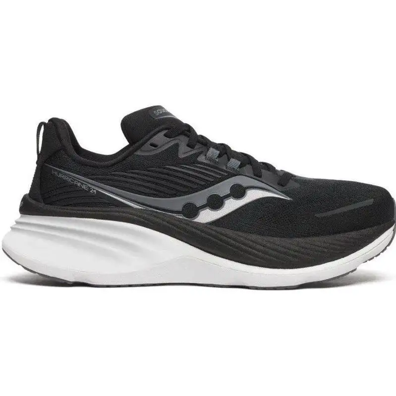 Löparskor Saucony Hurricane 24 M Black/Carbon