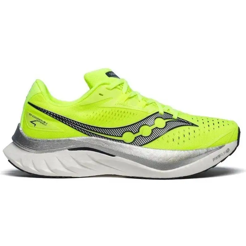 Löparskor Saucony Endorphin Speed 4 Citron/navy