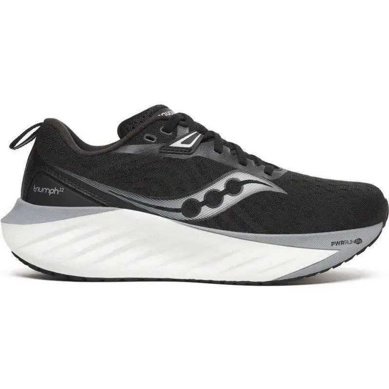 Löparskor Saucony Triumph 22 Wide Herr Black/White