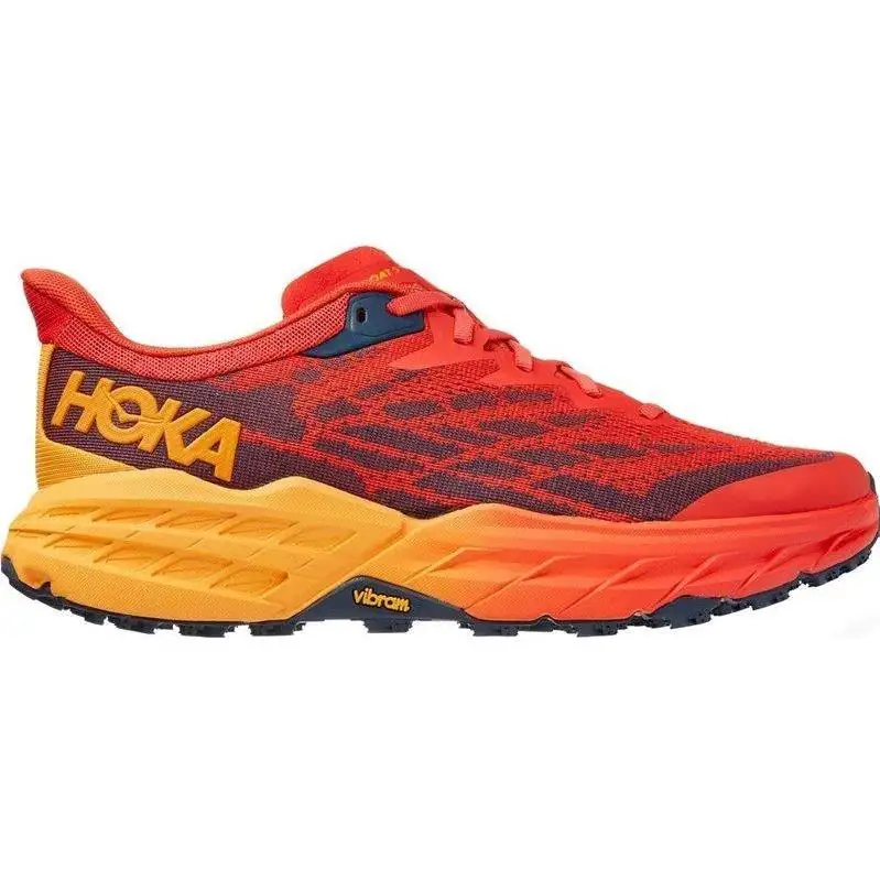 Löparskor Hoka One One Speedgoat 5 Wide Fiesta/Radiant Yellow