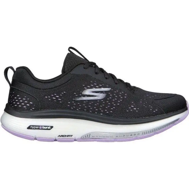 Löparskor Skechers Go Walk Workout Walker Arch Fit Dam Black Lavender