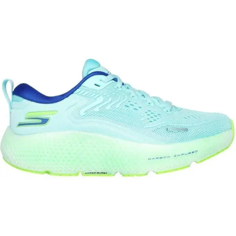 Löparskor Skechers Go Run Max Road 6 Dam Blue Lime