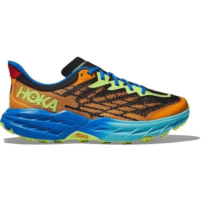 Löparskor Hoka Speedgoat 5 Herr Solar Flare/Diva Blue