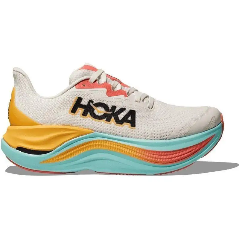 Löparskor Hoka Skyward X Blanc De Blanc/swim Day