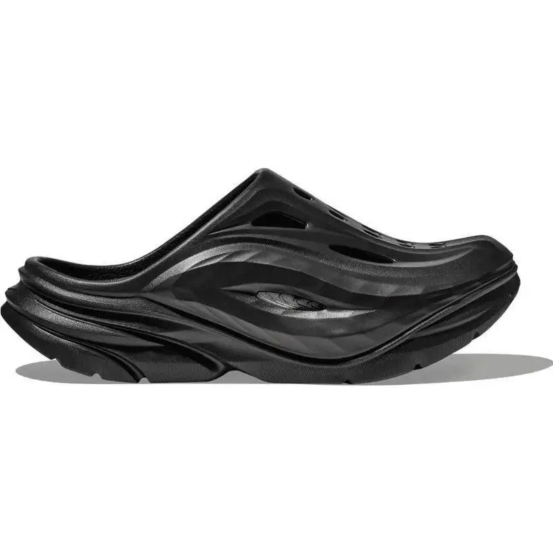 Tofflor Hoka Ora Recovery Mule Black/black