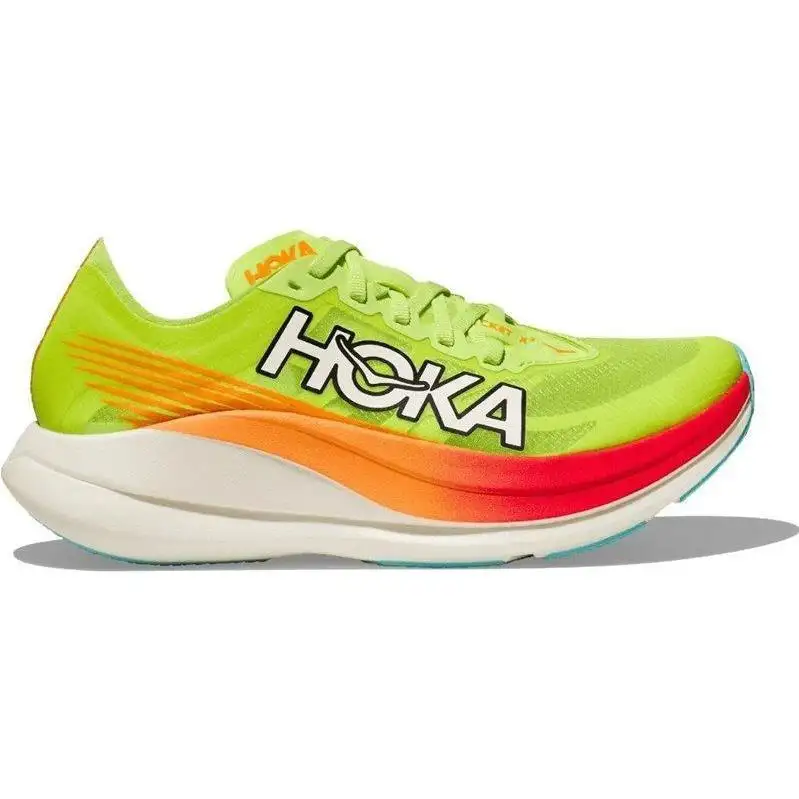 Löparskor Hoka Rocket X 2 Lettuce/solar Flare