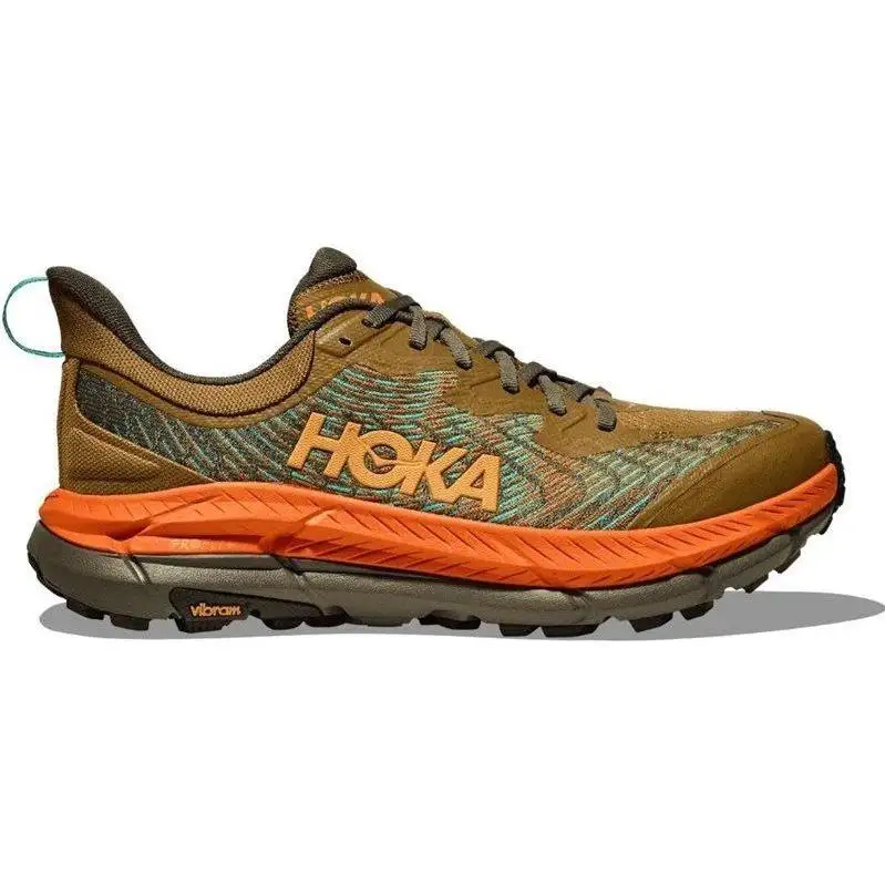 Löparskor Hoka Trailrunning Mafate Speed 4 Antigue Olive/squash