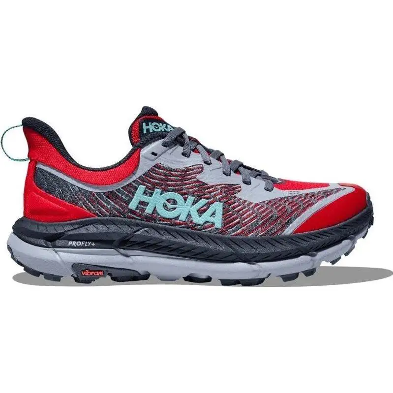 Löparskor Hoka Trailrunning Mafate Speed 4 Cerise/stormy Skies