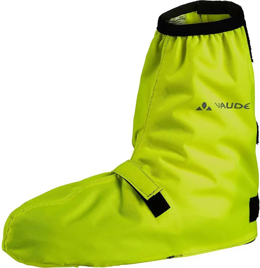Skoöverdrag Vaude Bike Gaiters short Size Neon Yellow