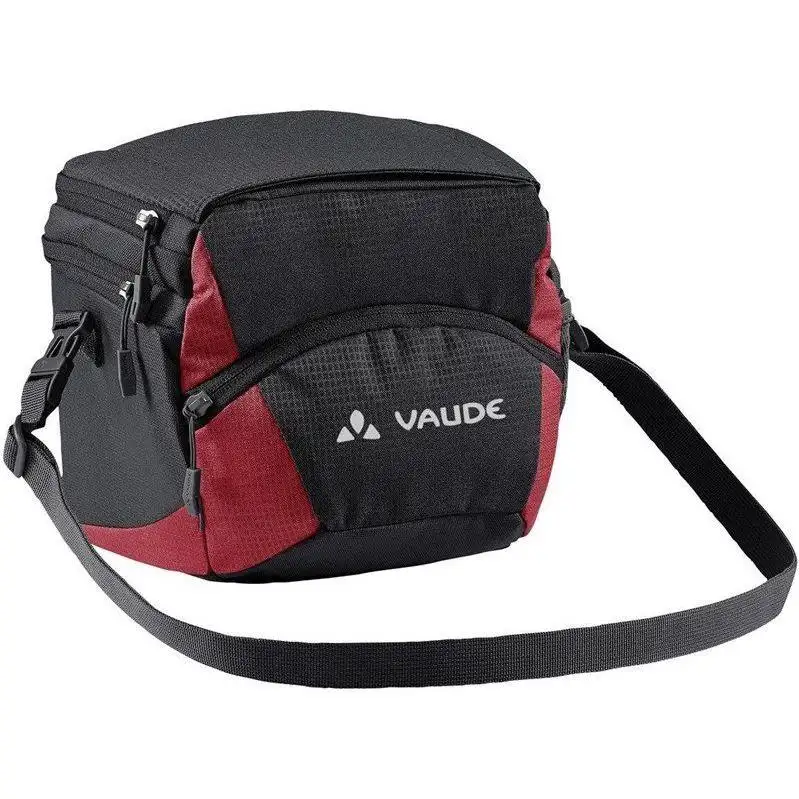 Styrväska Vaude Ontour Box M Black/Carmine