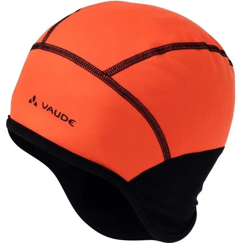 Hjälmmössa Vaude Bike lli Windproof Cap Glowing Red