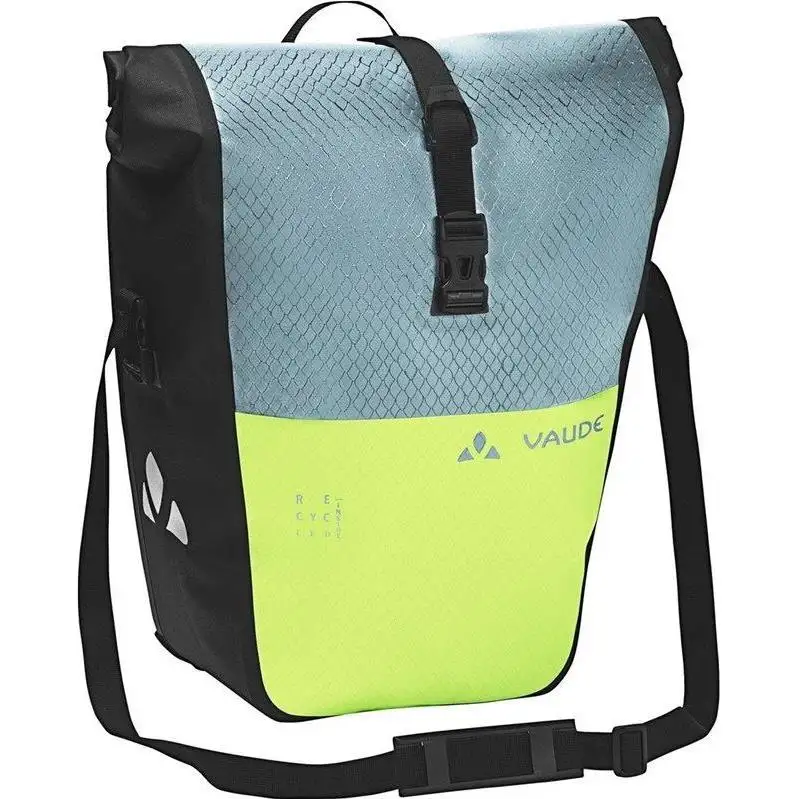 Cykelväska Pakethållare Vaude Aqua Back Color Single Nordic Blue/Bright Green