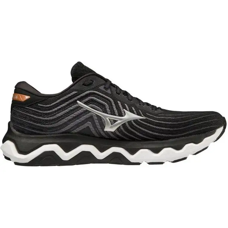 Löparskor Mizuno Wave Horizon 6 Black/Silver/Orange Copper