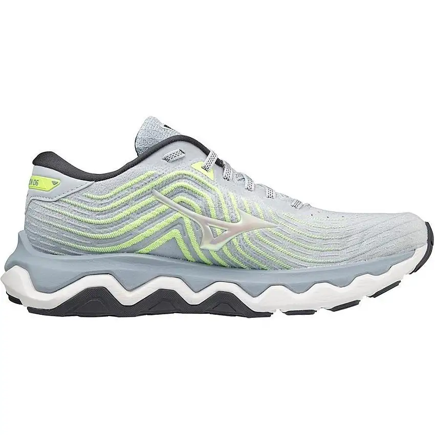 Löparskor Mizuno Wave Horizon 6 Heather/White/Neo Lime