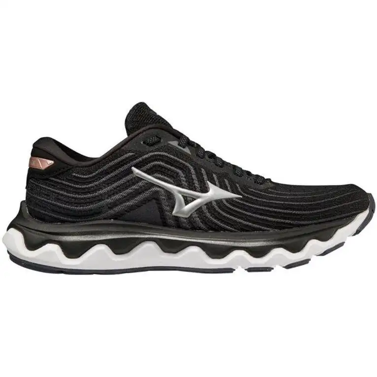 Löparskor Mizuno Wave Horizon 6 Black/Silver/Rose Copper