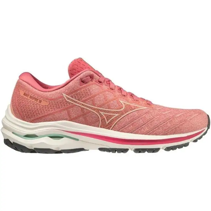 Löparskor Mizuno Wave Inspire 18 Rosette/Snow White/Garnet Rose