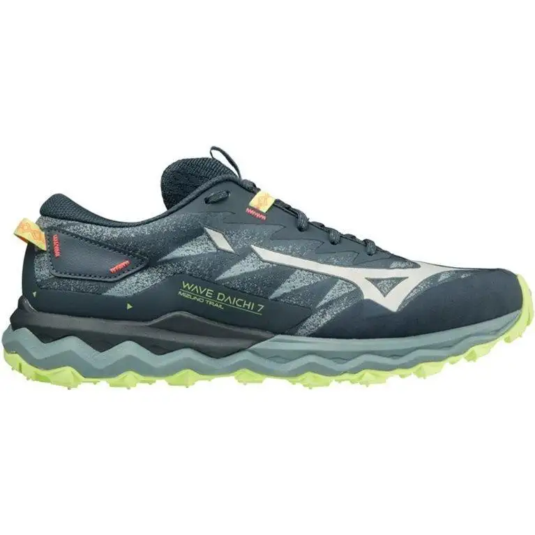 Löparskor Mizuno Wave Daichi 7 Orion Blue/Misty Blue/Neo Lime