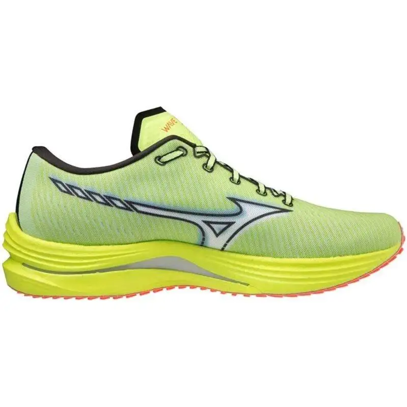 Löparskor Mizuno Wave Rebellion Neolime/Wht/Neonflame