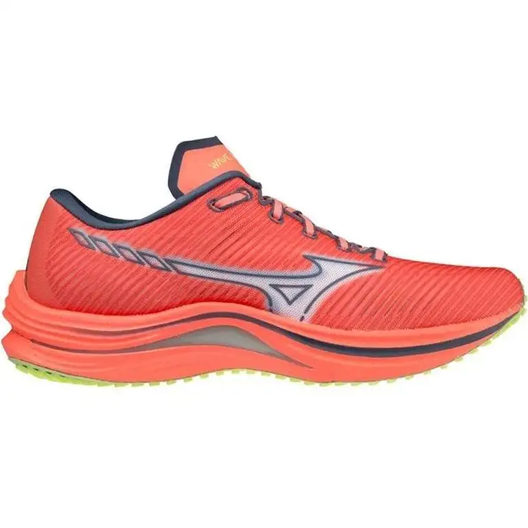 Löparskor Mizuno Wave Rebellion Neonflame/Wht/Neolime