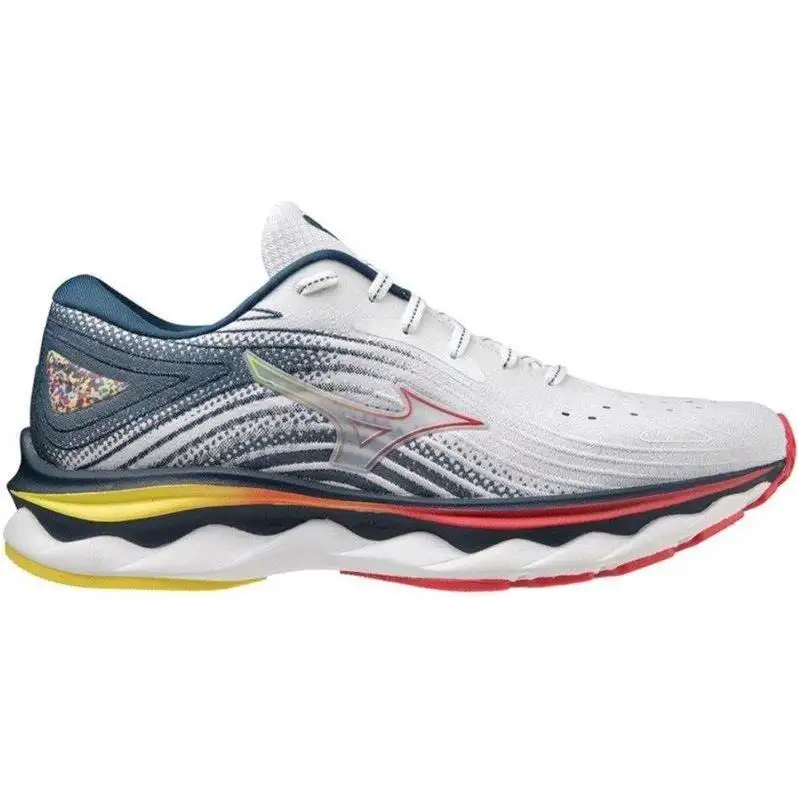 Löparskor Mizuno Wave Sky 6 Dam White/Hibiscus/Buttercup