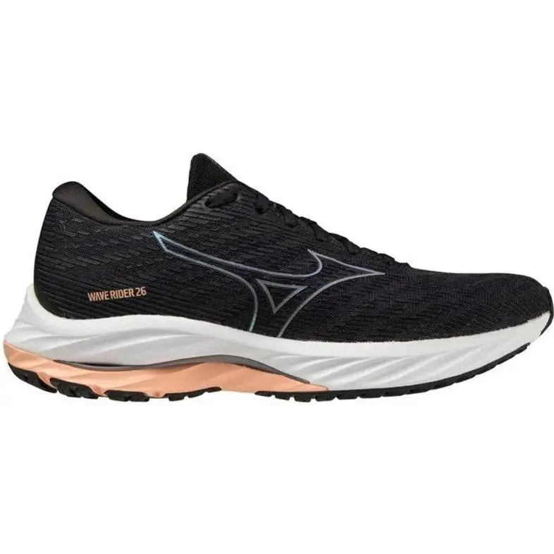 Löparskor Mizuno Wave Rider 26 Odyssey Gray/Quicksilver/Salmon