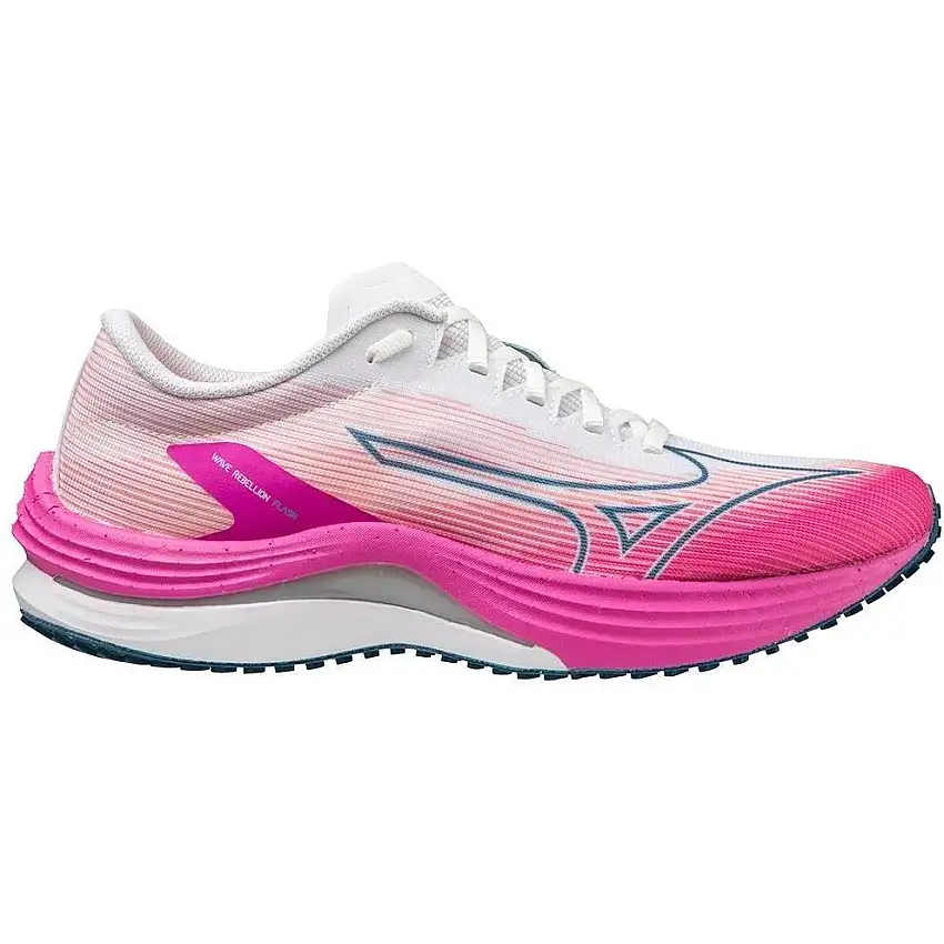 Löparskor Mizuno Wave Rebellion Flash White/Silver