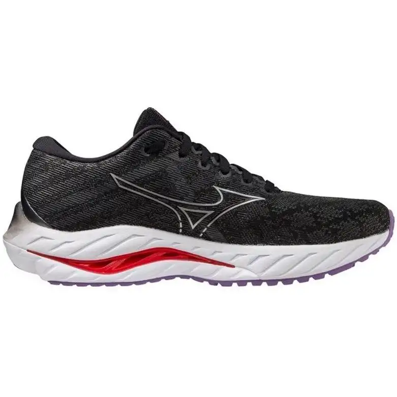 Löparskor Mizuno Wave Inspire 19 Wide Black/Silver/Bitsweet