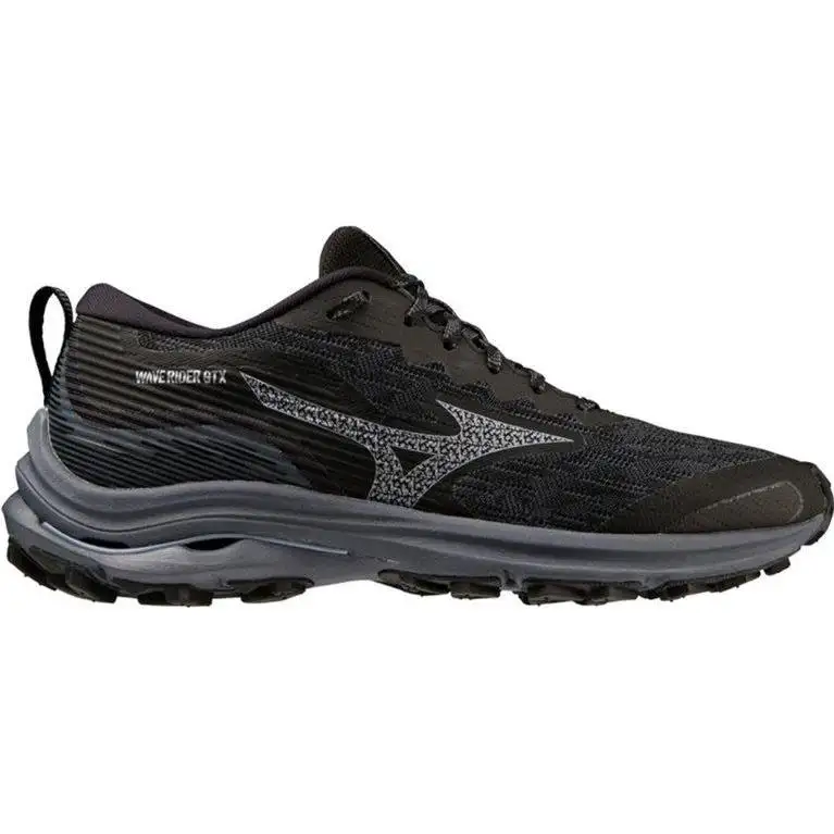Löparskor Mizuno Wave Rider GTX Black/Ombre Blue/Silverstar
