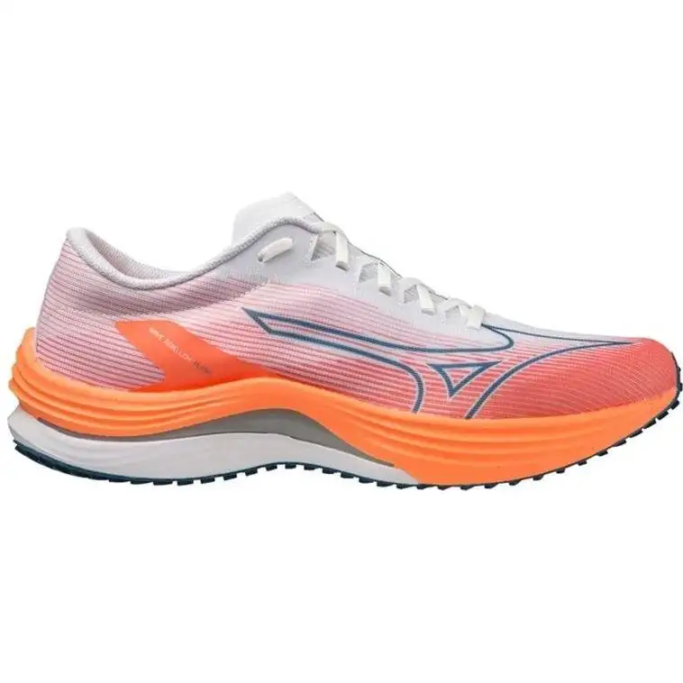 Löparskor Mizuno Wave Rebellion Flash White/Silver/Light Orange