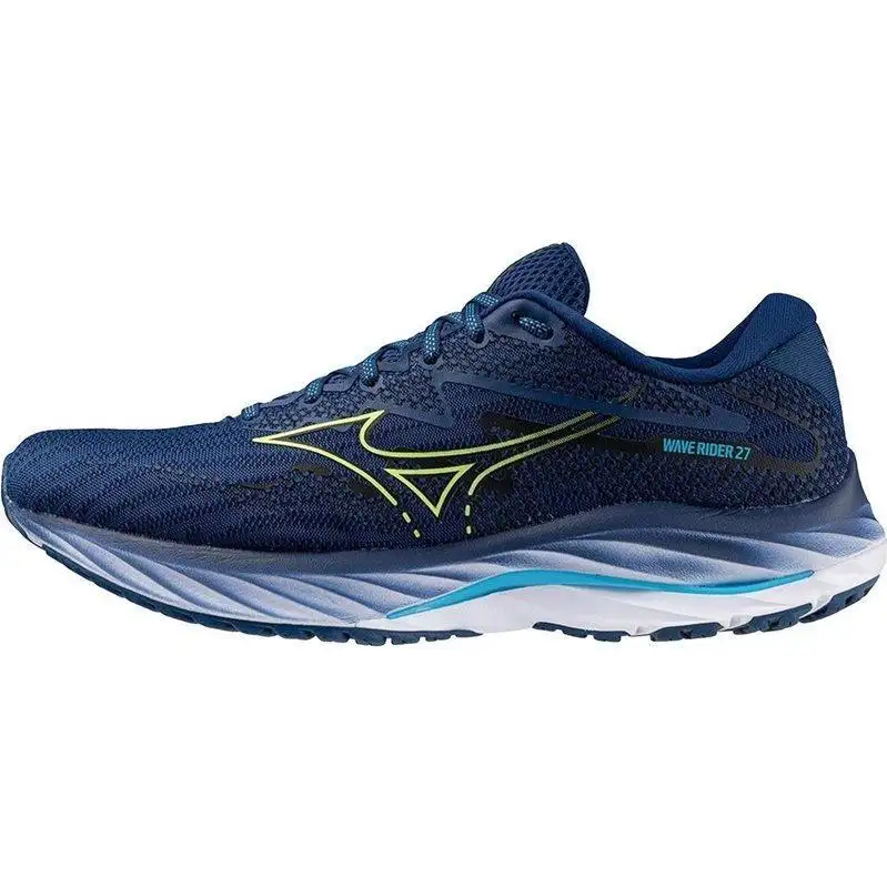 Löparskor Mizuno Wave Rider 27 Navy Peony/Sharp Green