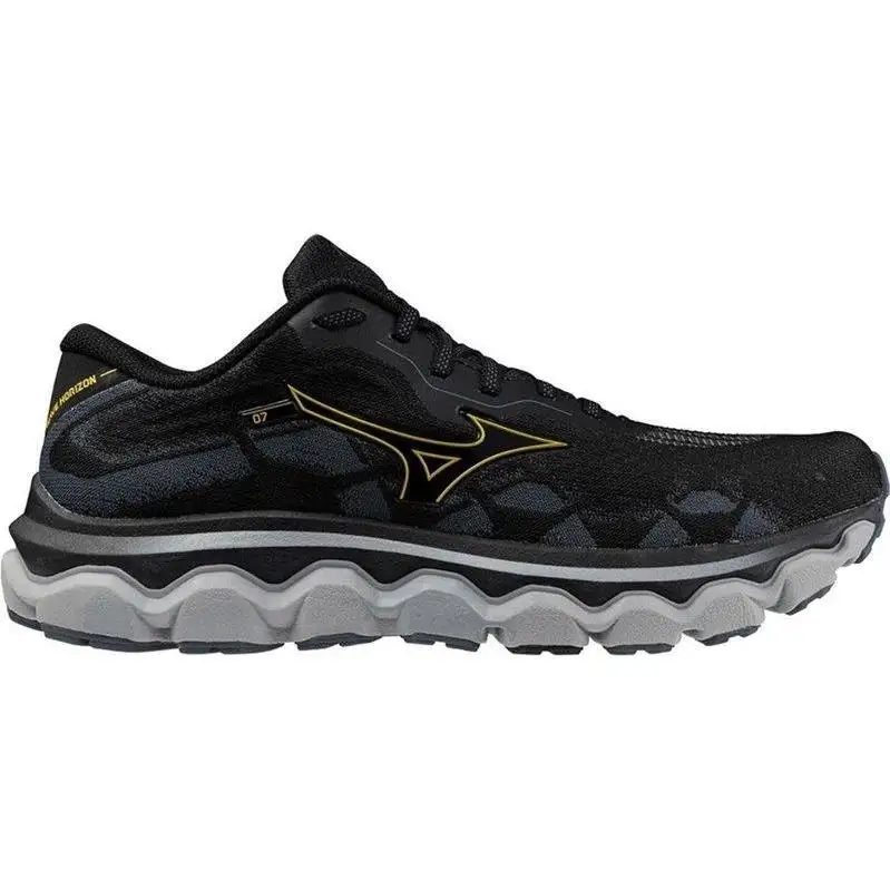 Löparskor Mizuno Wave Horizon 7 Black/citrus/turbulence
