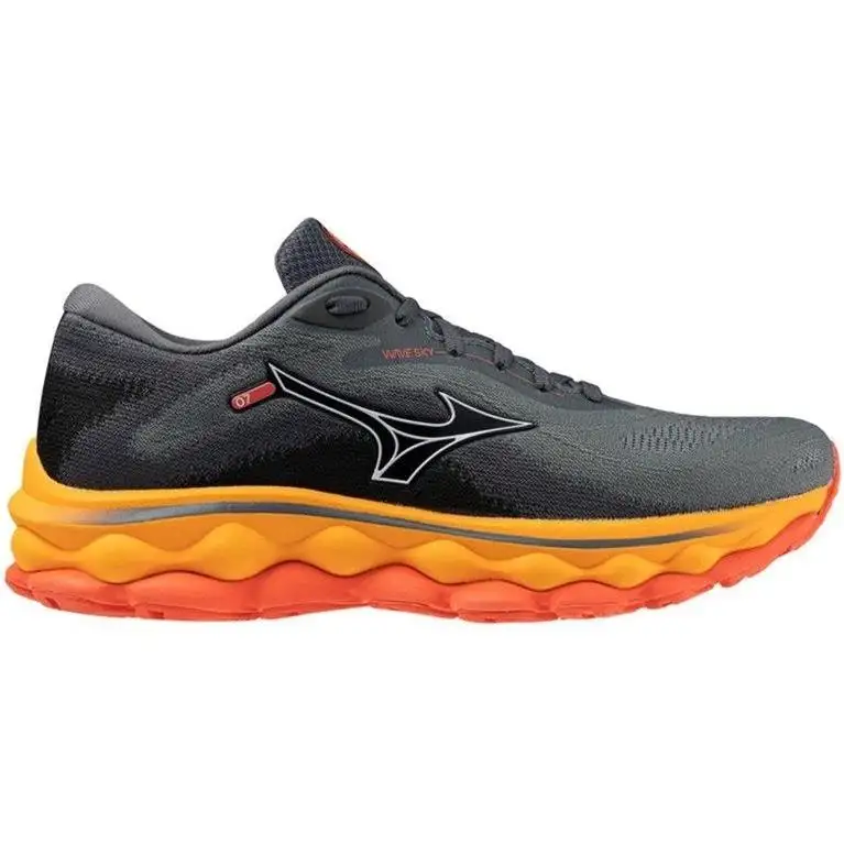 Löparskor Mizuno Wave Sky 7 Turbulence/White/Carrot Curl