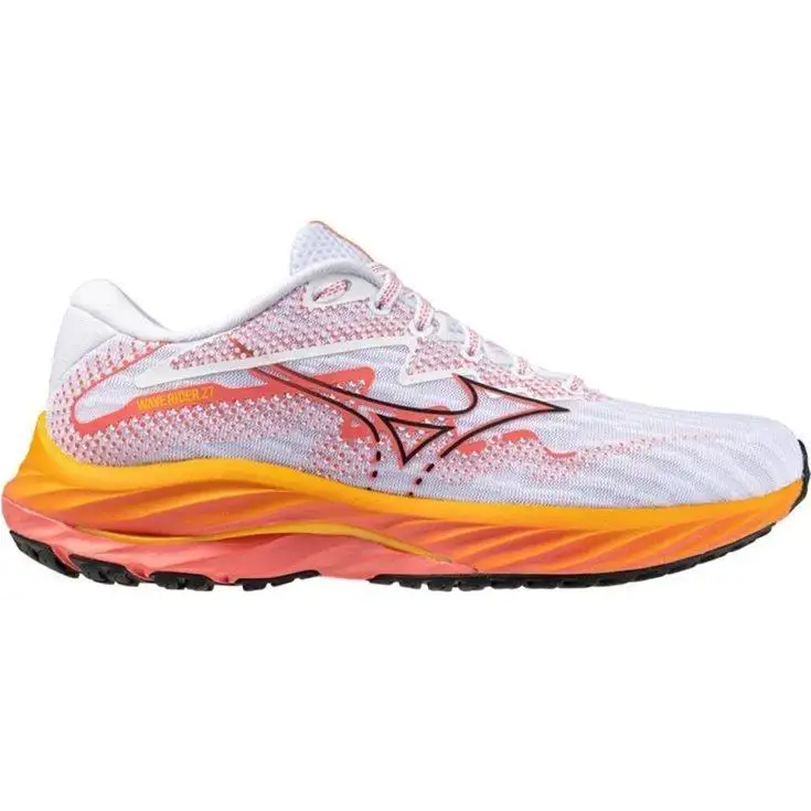 Löparskor Mizuno Wave Rider 27 White/Black/Dubarry