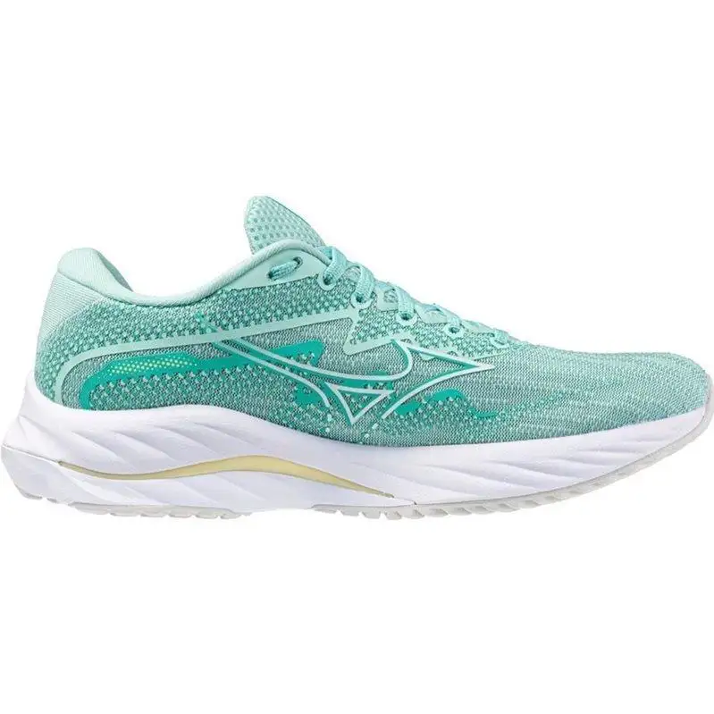 Löparskor Mizuno Wave Rider 27 Eggshell Blue/white/anise Flow