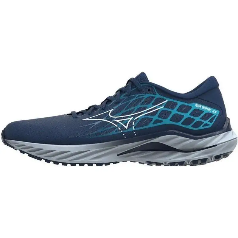 Löparskor Mizuno Wave Inspire 20 Herr Estate Blue/White/River Blue