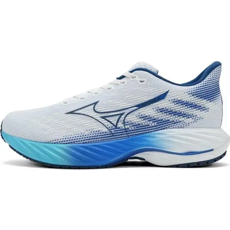 Löparskor Mizuno Wave Rider 28 White/estate Blue/mugen Blue