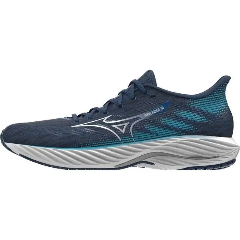 Löparskor Mizuno Wave Rider 28 Herr Estate Blue/White/River Blue