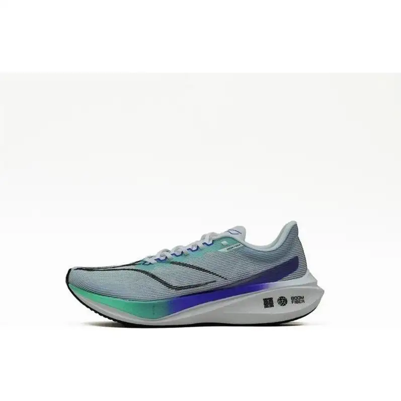 Löparskor Li-Ning Feidian Challenger 3 Herr Standard White/Neon Jade Green