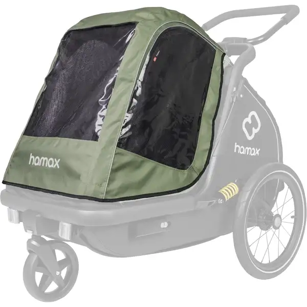 Regnskydd Hamax Pluto Rain Cover Green/Black