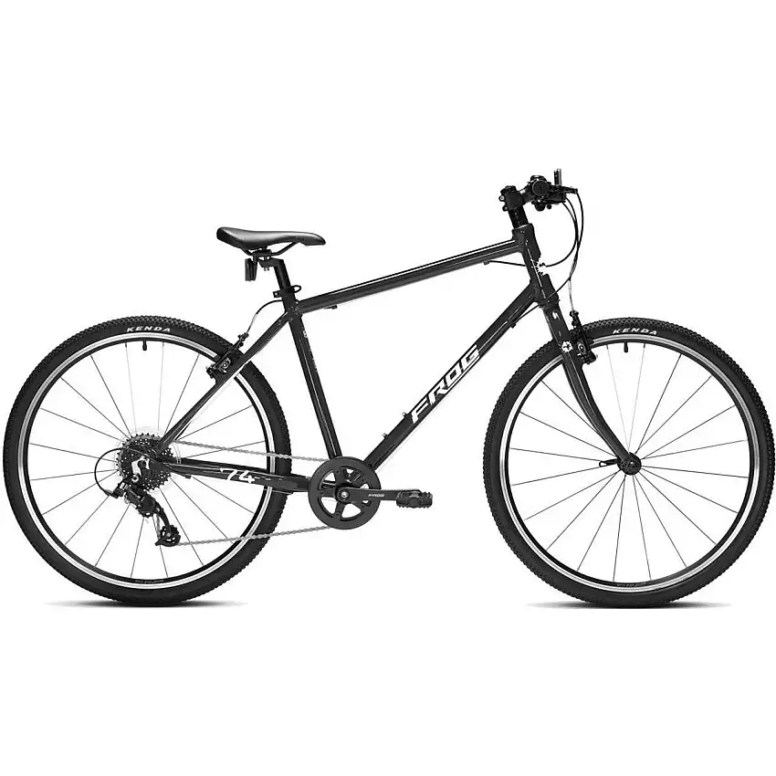 Barncykel Frog 74 Dark Grey 26"
