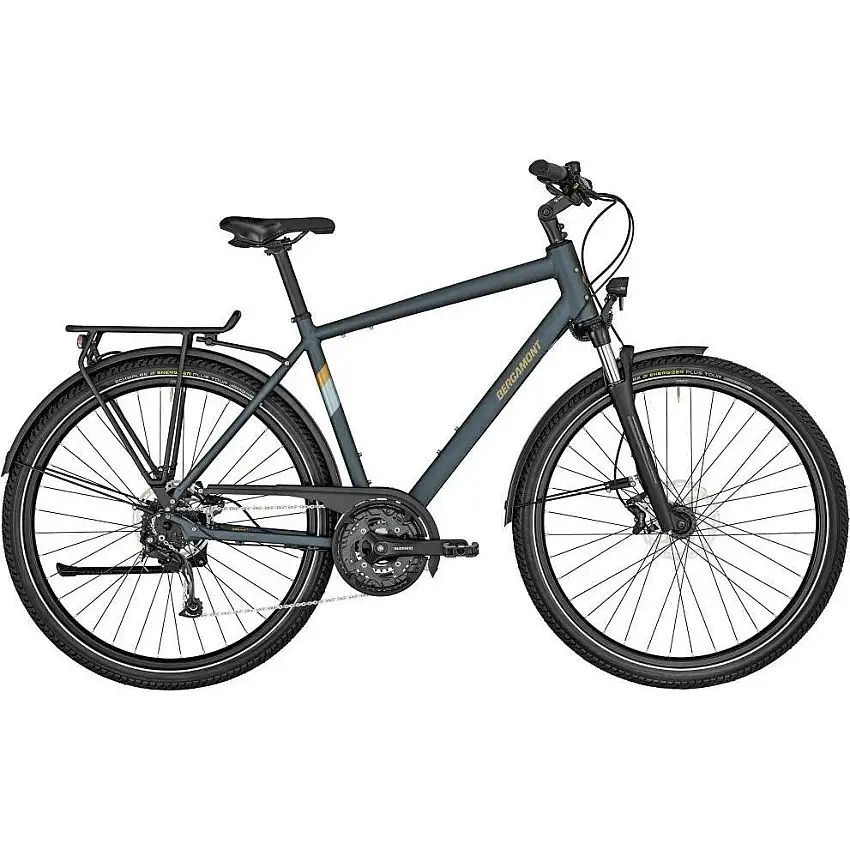 Hybridcykel Bergamont Horizon Plus 6 Gent Blå