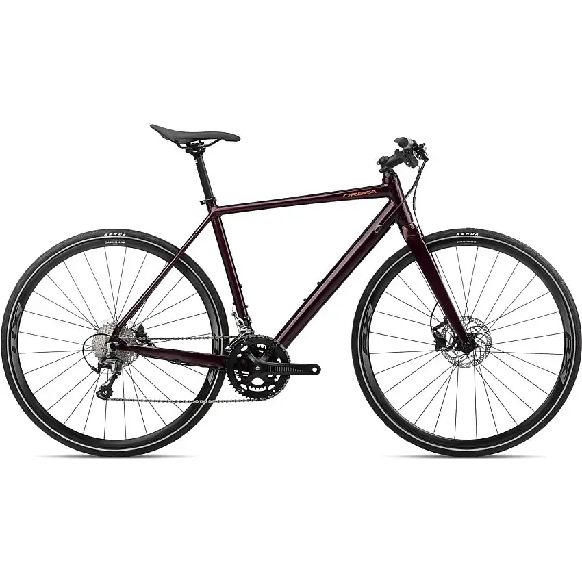 Cityhybrid Orbea Vector 10 Metallic Burgundy Red Gloss