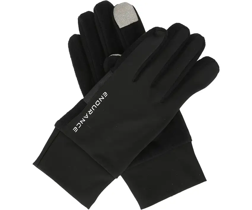 Endurance Löparhandskar Wellington Unisex Thermal Runn Black