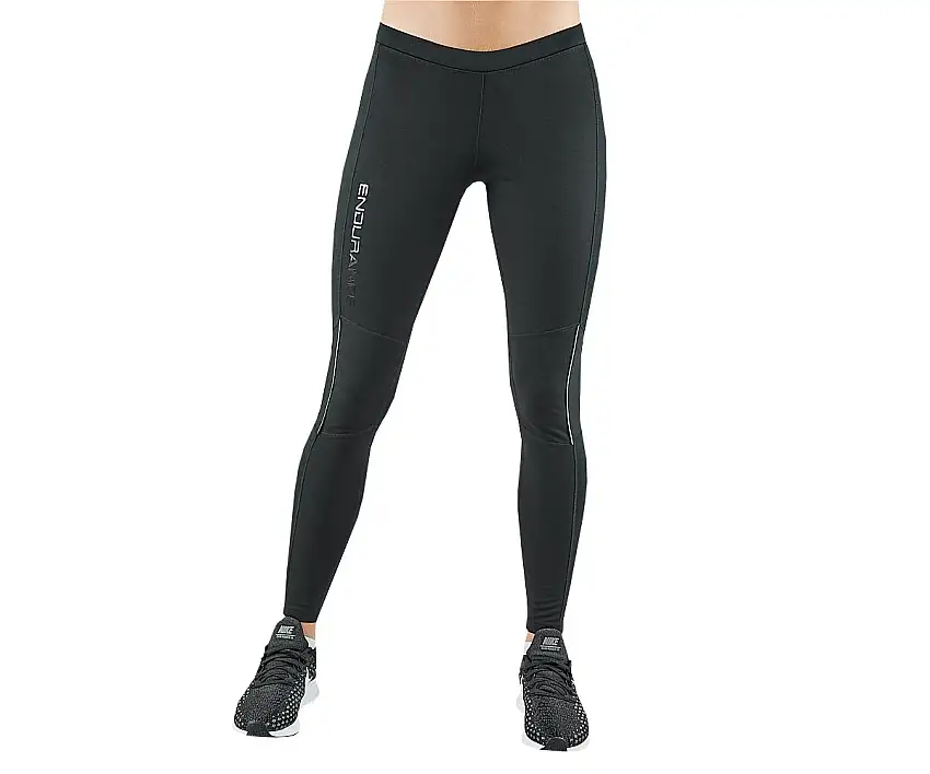 Endurance Löpartights Mahana W Windblock Run Tights unisex Black