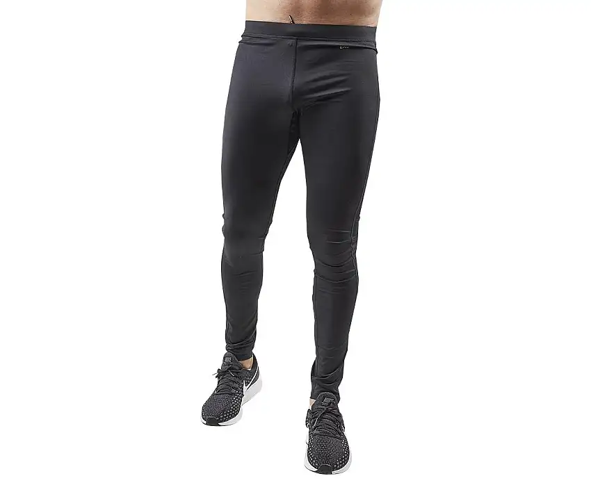 Endurance Zane M Long Run Tights herr Black