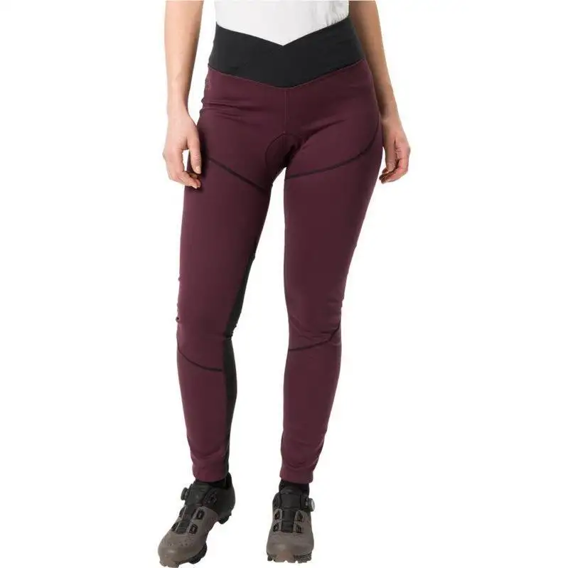 Cykelbyxor Vaude Posta Warm Tights Women Cassis