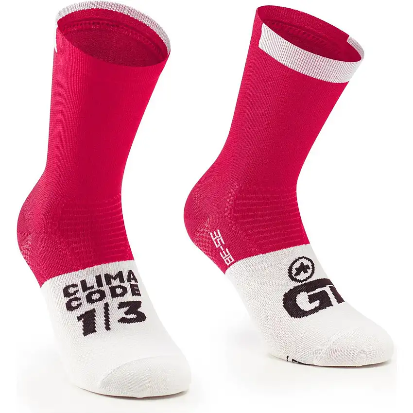 Assos Cykelstrumpor Gt C2 Röd