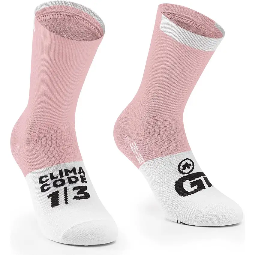 Assos Cykelstrumpor Gt C2 Rosa