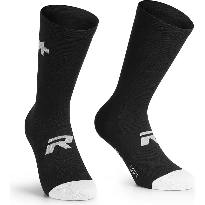Assos Cykelstrumpor R S9 - Twin Pack Svart