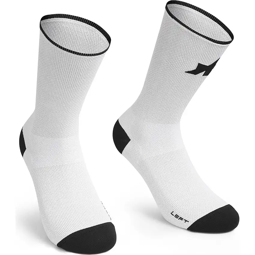 Assos Cykelstrumpor RS Superleger S11 Vit